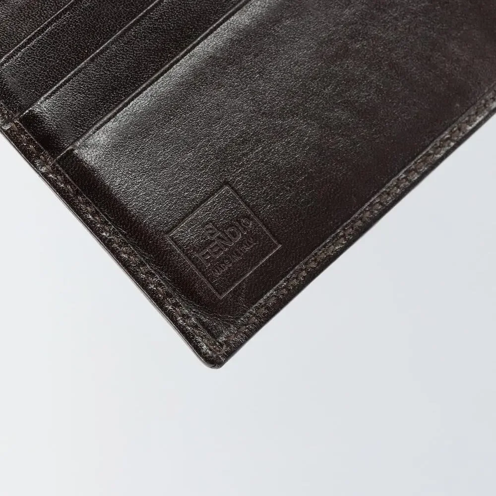Fendi Zucca Wallet Black
